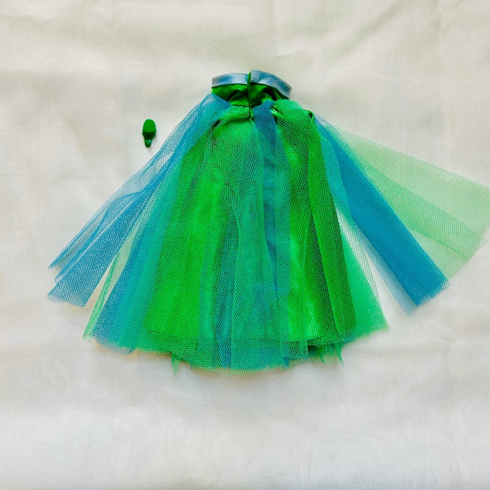 Green and Blue and Red and White Campus Sweetheart Dresses